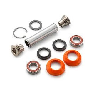Kit réparation orange roulement de roue arrière + entretoise KTM exc/exc-f 2016-2026 - 79610919000eb