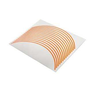 Kit stickers de jantes orange KTM - 61109099000 | Oxmoto