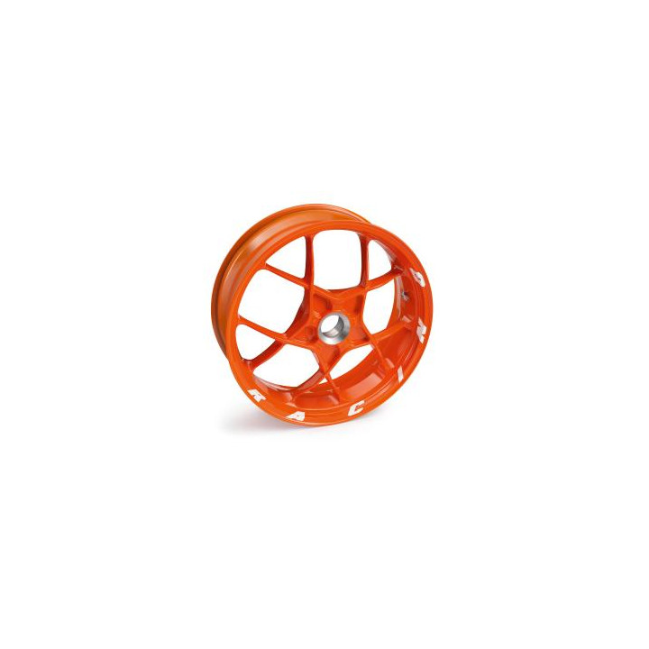 Kit stickers de jante orange/blanc "racing" KTM | Oxmoto