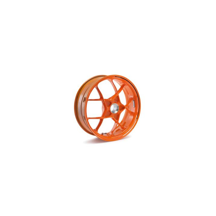 Kit stickers de jante noir/blanc/orange KTM | Oxmoto