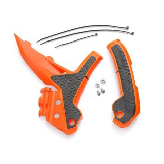Protection de cadre orange factory racing KTM sx/sx-f - exc/exc-f 2023-2026