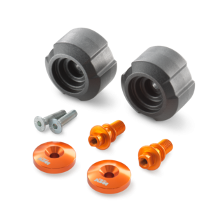 Kit roulettes de protection KTM duke/adventure 2024-2025