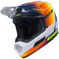 Casque KENNY performance graphic navy/orange | Oxmoto