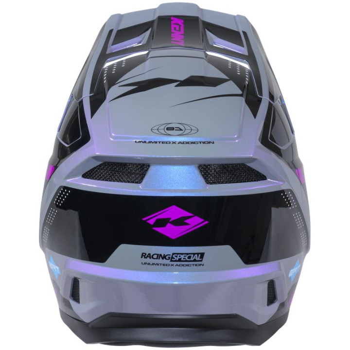 Casque KENNY performance graphic diamond violet | Oxmoto