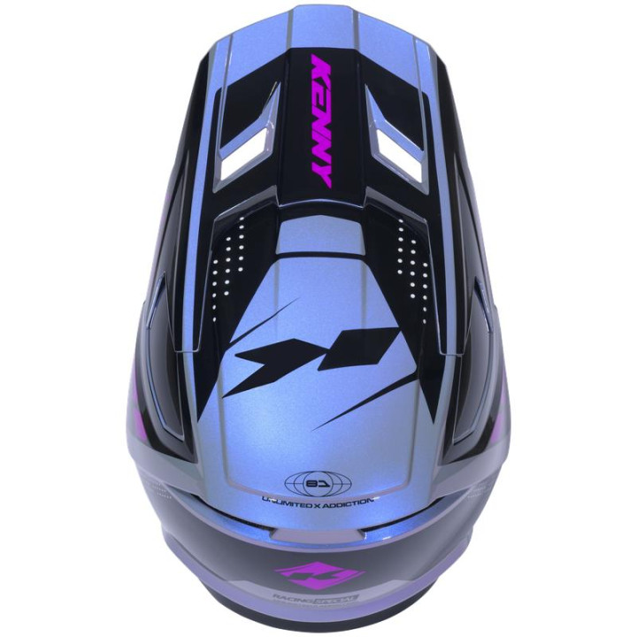 Casque KENNY performance graphic diamond violet | Oxmoto
