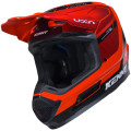 Casque KENNY performance graphic rouge | Oxmoto