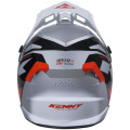 Casque KENNY track graphic speed noir/rouge | Oxmoto