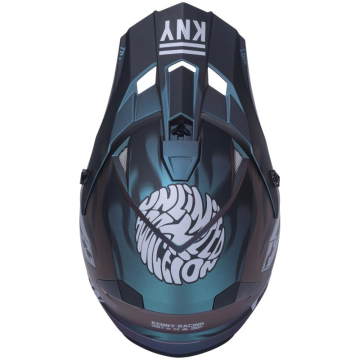 Casque KENNY track graphic+ dirt | Oxmoto