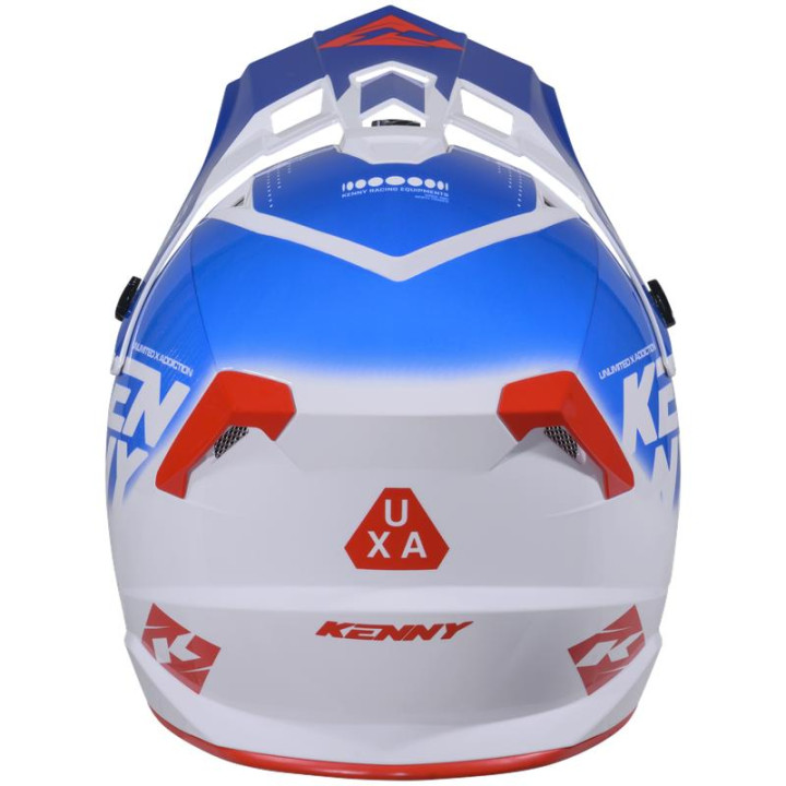 Casque KENNY track graphic focus patriot | Oxmoto