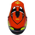 Casque KENNY track graphic focus rouge | Oxmoto
