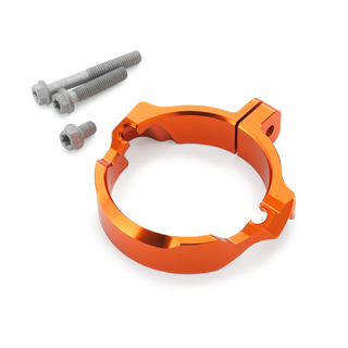 Protection de bride d'échappement KTM sx/exc 2023-2026 orange