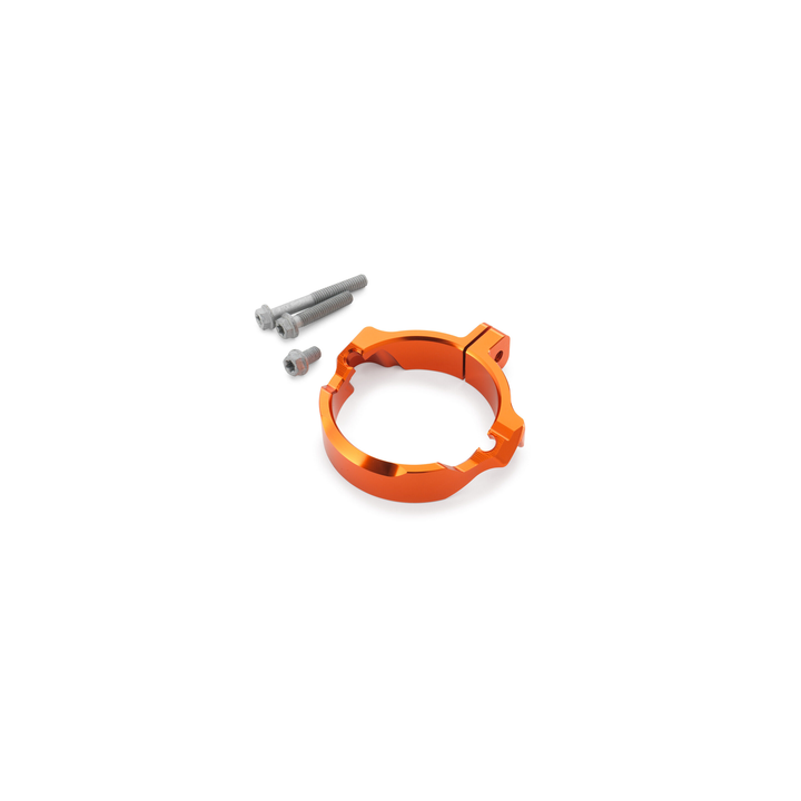 Protection de bride d'échappement KTM sx/exc 2023-2026 orange