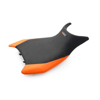 Selle basse complète (-22mm) factory noir/orange KTM 990 duke 2024-2025