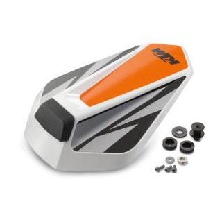 Capot de selle plastique noirorange KTM 125/200/250/390 duke 2017-2024