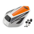 Capot de selle plastique noirorange KTM 125/200/250/390 duke 2017-2024