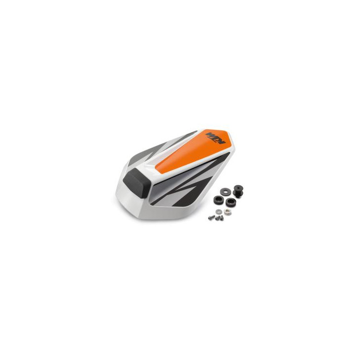 Capot de selle plastique noirorange KTM 125/200/250/390 duke 2017-2024
