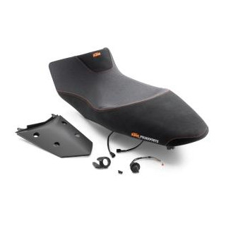 Selle haute complète (+15mm) chauffante factory noir KTM 1290 super adventure 2017-2020