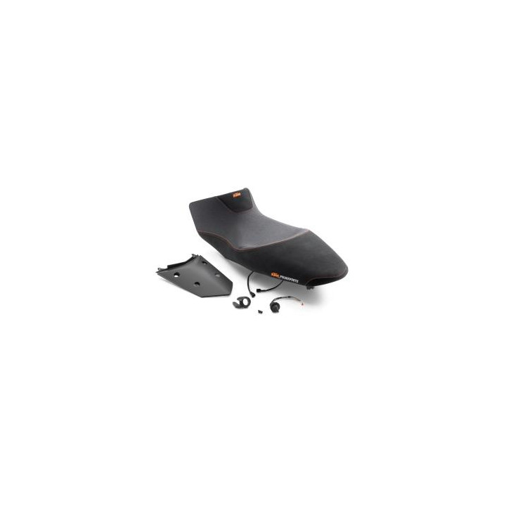 Selle haute complète (+15mm) chauffante factory noir KTM 1290 super adventure 2017-2020