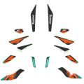 Kit autocollant factory KTM 990 duke 2024-2025 | Oxmoto