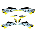 Kit autocollant style noir/jaune KTM duke 2024-2025 | Oxmoto