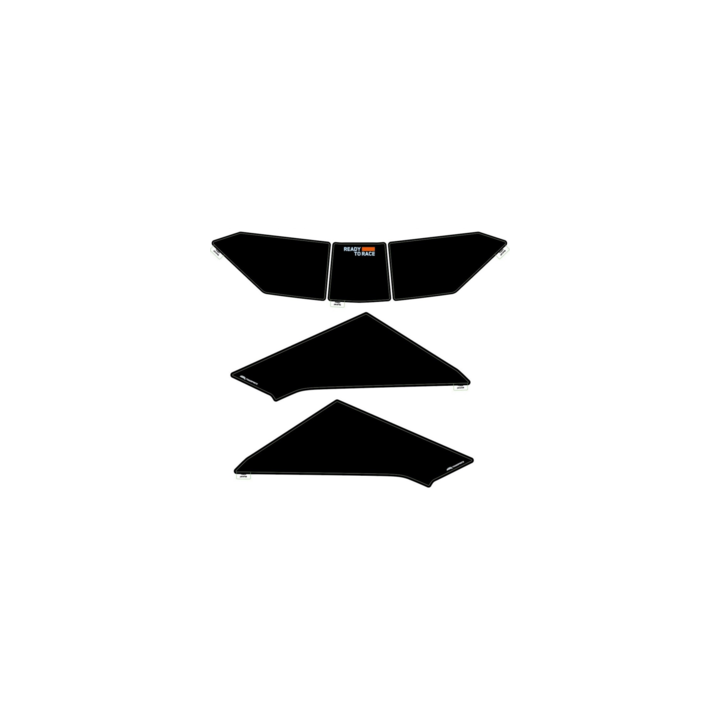 Stickers de protection de réservoir noir KTM 990 duke 2024-2025