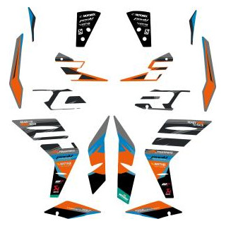 Kit autocollant factory KTM rc 2022-2024 | Oxmoto