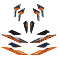 Kit autocollant factory orange/bleu KTM 1290 super duke 2020-2021