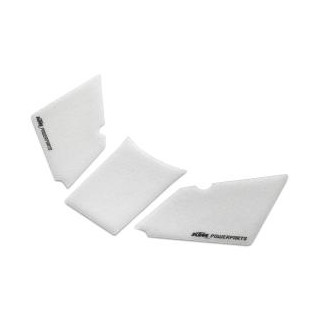 Stickers de protection de réservoir blanc KTM rc 2014/2020