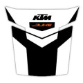 Stickers de protection de réservoir noir/blanc KTM duke 2017-2024