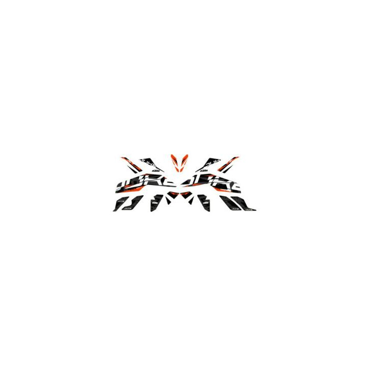 Kit autocollant noir KTM duke 2017-2020 | Oxmoto