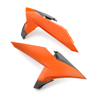 Jeu d'ouies de radiateur orange KTM 85 sx 2025 | Oxmoto