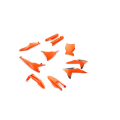 Kit plastique complet orange KTM sx/sx-f 2023-2026 | Oxmoto