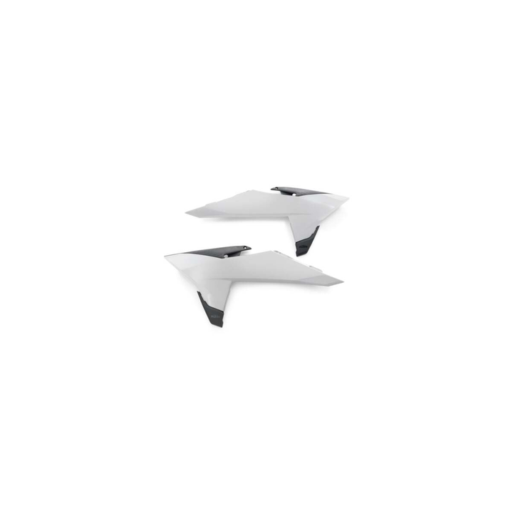Jeu d'ouies de radiateur blanc KTM sx/sx-f 2025-2026