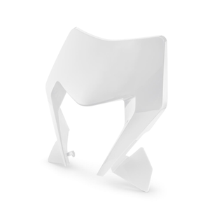 Plaque phare KTM exc/exc-f 2024-2026 blanc | Oxmoto