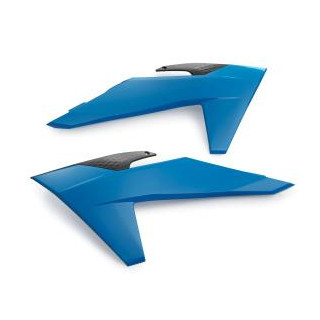 Ouies de radiateur KTM sx/sx-f exc/exc-f 2022-2026 bleu
