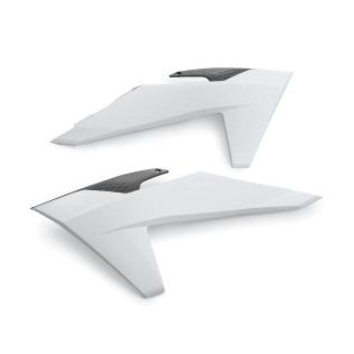 Ouies de radiateur KTM sx/sx-f exc/exc-f 2022-2026 blanc