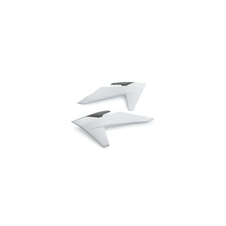 Ouies de radiateur KTM sx/sx-f exc/exc-f 2022-2026 blanc