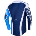 Maillot Alpinestars racer air portl bleu/blanc | Oxmoto