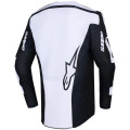 Maillot Alpinestars racer air riway noir/blanc | Oxmoto