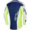 Maillot Alpinestars racer air riway gris/jaune/bleu | Oxmoto