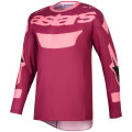 Maillot Alpinestars racer riway rouge/corail | Oxmoto