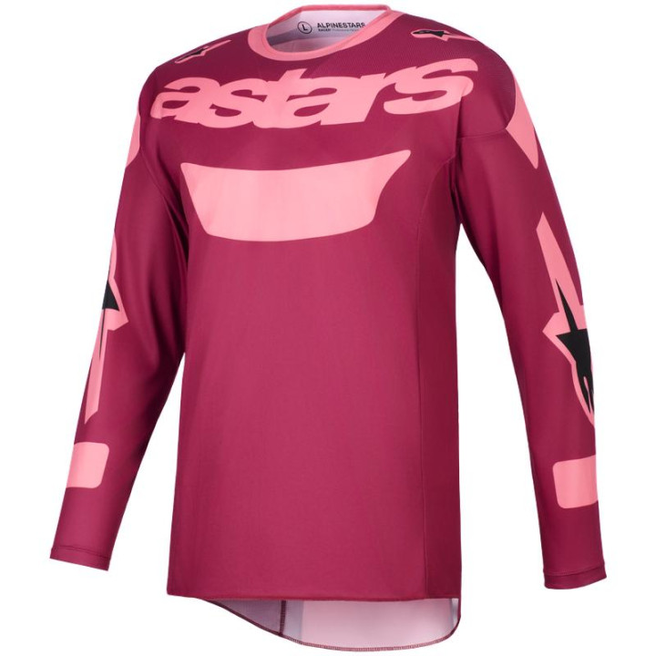 Maillot Alpinestars racer riway rouge/corail | Oxmoto
