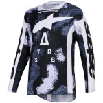 maillot alpinestars racer lahnd noir/blanc camo