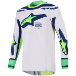 maillot alpinestars supertech vista gris/jaune/bleu