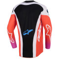 Maillot Alpinestars techstar knif gris/orange/noir | Oxmoto
