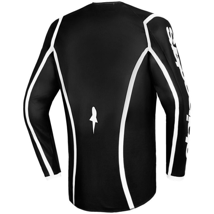 Maillot Alpinestars fluid apex noir/gris | Oxmoto