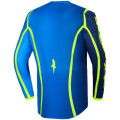 Maillot Alpinestars fluid apex bleu/jaune | Oxmoto