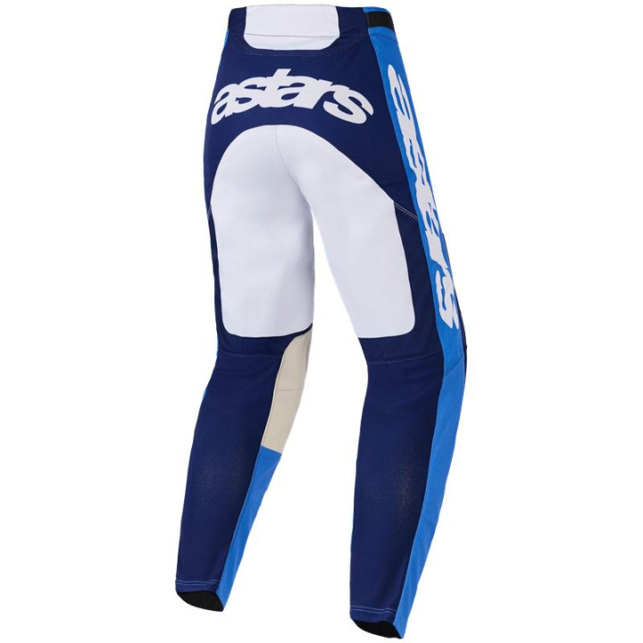Pantalon Alpinestars racer riway bleu/blanc | Oxmoto