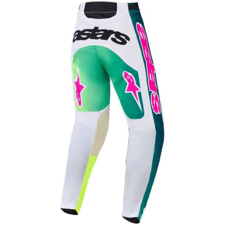 Pantalon Alpinestars racer portl vert/blanc/noir | Oxmoto
