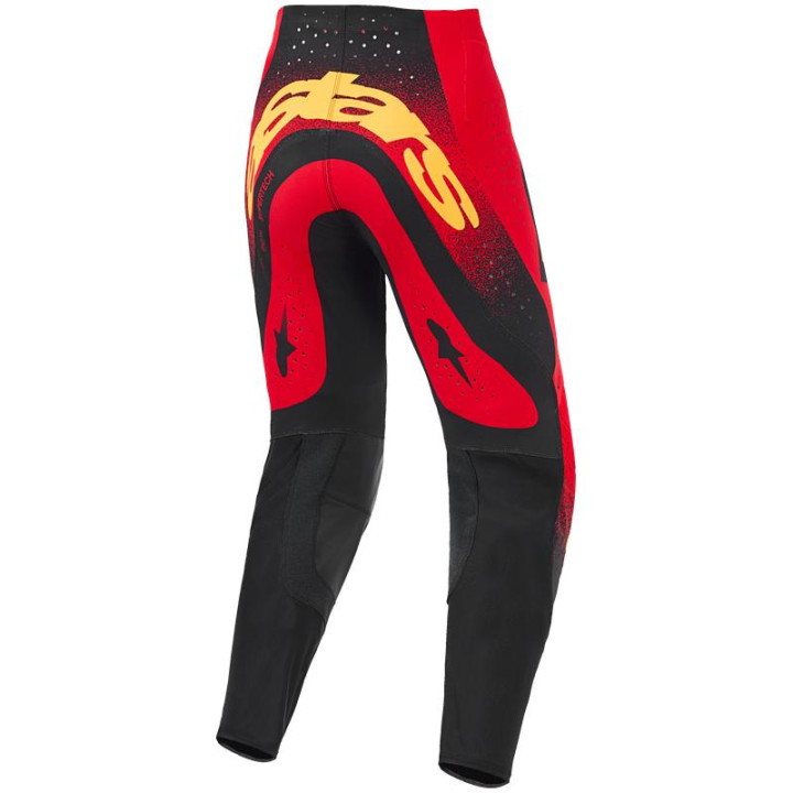 Pantalon Alpinestars supertech scenz rouge/noir/jaune